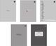 Ziemia Obiecana Set 5 Notebooks A5 Square
