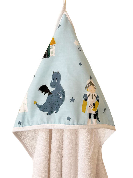 Bunny Bebe Baby Bath Towel Hooded 75x75cm
