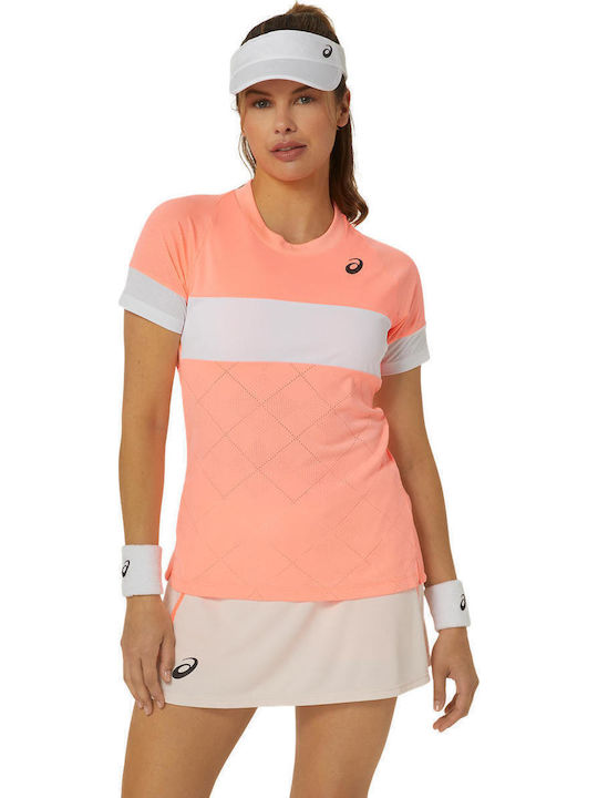 ASICS Orange Tennis Top