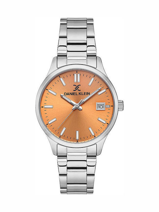 Daniel Klein Women's Watch with Silver Metal Bracelet