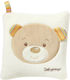 Fehn Babyspielzeug Anti-ticking Perch - Teddy aus Stoff für 0++ Monate