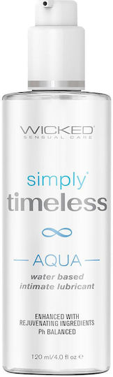 Wicked Simply Timeless Aqua Κολπικό Λιπαντικό 120ml