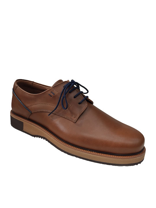 Northway Δερμάτινα Ανδρικά Casual Παπούτσια Tabac