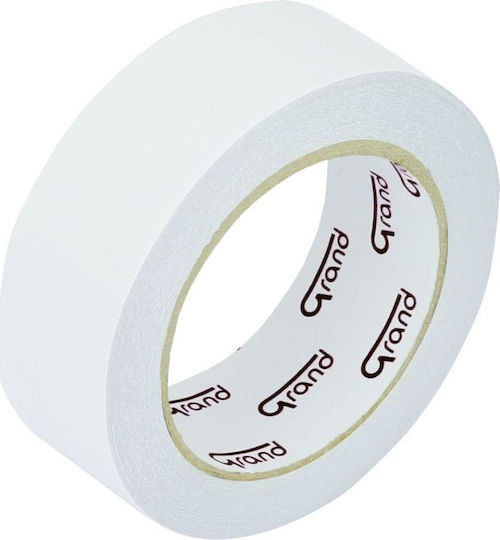 Grand Prix Self-Adhesive Double-Sided Tape White 38mmx25m 1pcs