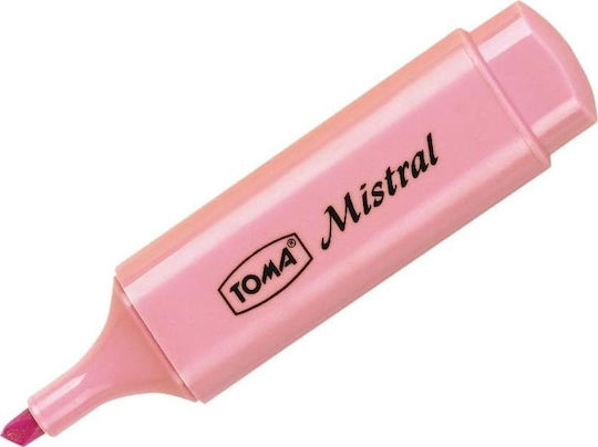 Toma Highlighters Pastel Pink 10pcs