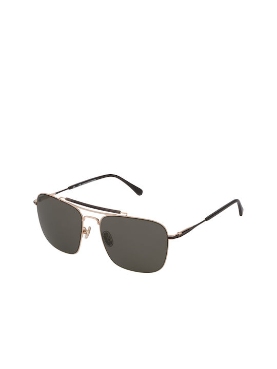 Carolina Herrera Men's Sunglasses with Gold Met...