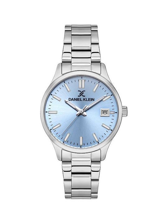 Daniel Klein Watch with Silver Metal Bracelet