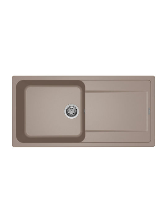 Elleci Life 480 LG248043 Drop-In Sink Synthetic...