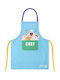 Kids Apron Blue 21.5cm