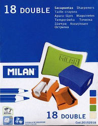 Milan Double Pencil Sharpener