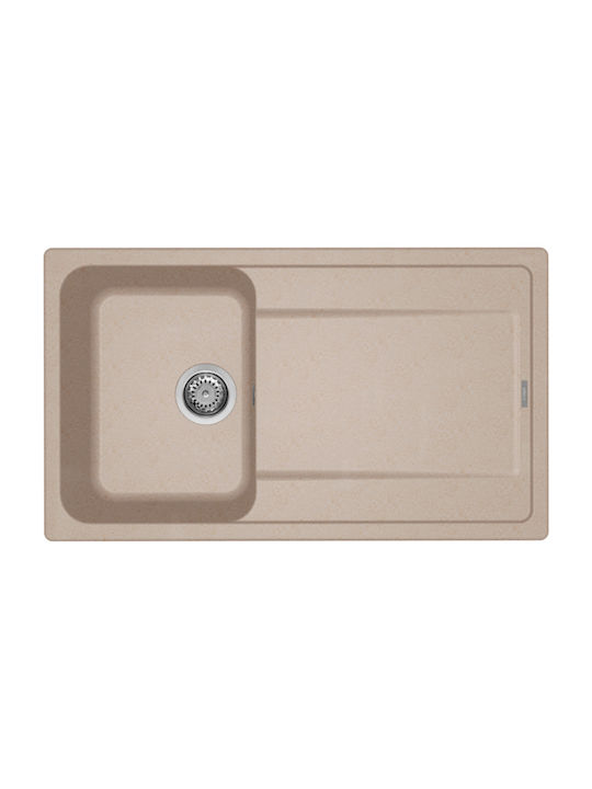 Elleci Life 400 LG240051 Drop-In Мивка от Синте...