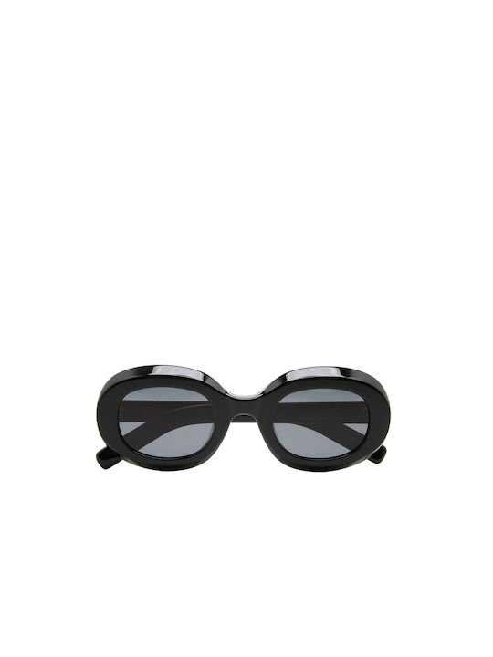 Kaleos Sonnenbrillen mit Schwarz Rahmen und Schwarz Linse LAROY 1