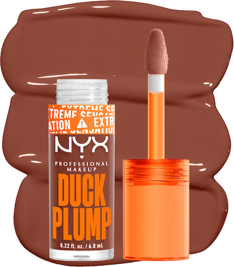NYX Professional Makeup Duck Plump Lip Gloss 07 Moca Me Crazy 7ml
