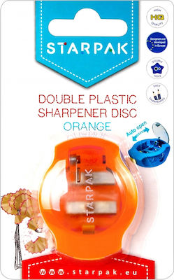 Starpak Plastic Double Pencil Sharpener