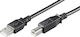 Microconnect USB 2.0 Cablu USB-A - USB-B Negru 1.8m USBAB2B