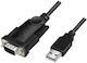 LogiLink Cable USB-A to RS232 9-pin male 1.5m (AU0048A) 1pcs