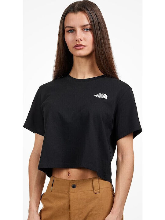 The North Face Γυναικείο T-shirt Μαύρο