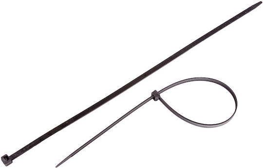 EM Group Δεματικά Καλωδίων Πλαστικά 450mmx7.5mm σε Μαύρο χρώμα (100τμχ) (BMN4390/5329)
