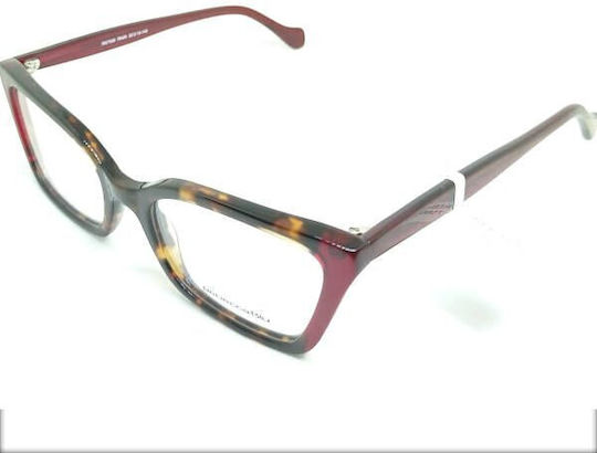 Rebecca Blu Rn06 Damen Acetat Schmetterling Braun RB7856 RN06
