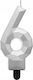 GoDan Geburtstagskerze Nummer in Gray Farbe PF-...