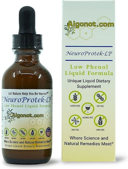 Algonot NeuroProtek-LP Supliment pentru Memorie și Concentrare 60ml