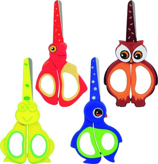 Herlitz Children's Scissors 13cm with Metallic Blade 1pcs