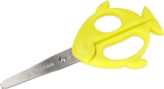 Starpak Scissors 13.5cm with Metallic Blade 1pcs