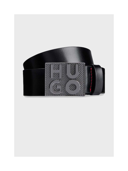 Hugo Boss Herren Gürtel Schwarz