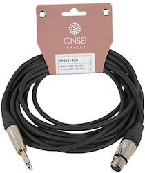 Onsei XLR female - 6.3mm male 5m ON-I31850