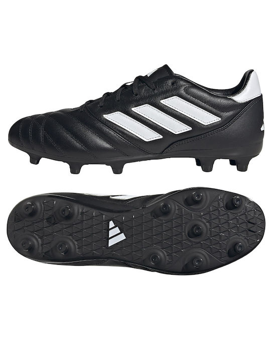 Adidas FG Ψηλά Ποδοσφαιρικά Παπούτσια με Τάπες Μαύρα