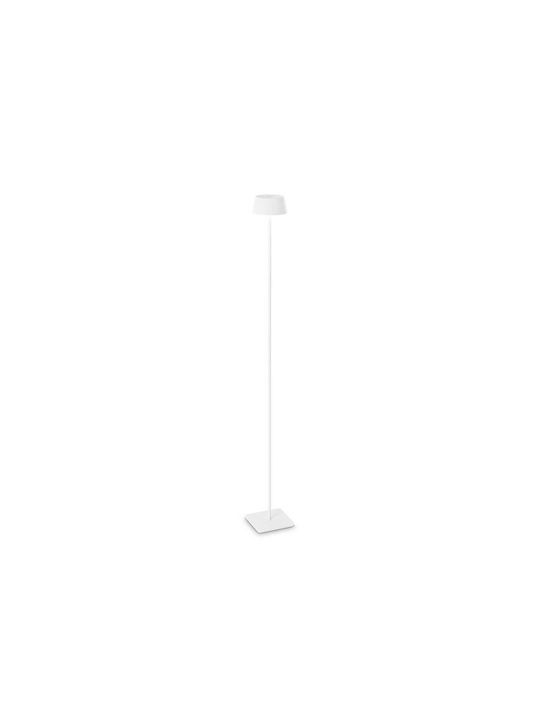Ideal Lux Pt LED Stehlampe H115xB14cm. Weiß