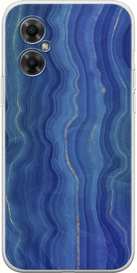 Agate Stone - Blue Back Cover Silicon Multicolor (Poco M4 5G)
