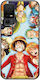 One Piece Umschlag Rückseite Silikon Mehrfarbig (TCL 40 NXTPAPER 5G)