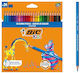 BIC Ξυλομπογιές Σετ 24 χρώματα