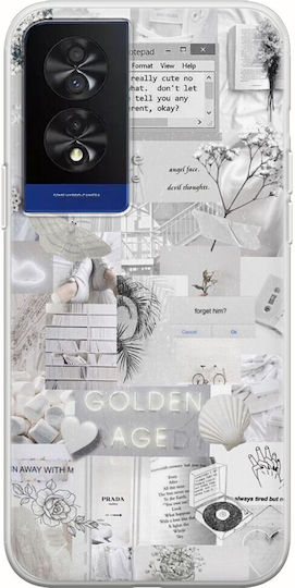 Aesthetic Back Cover Silicone 1.5mm Multicolour (TCL 40 NXTPAPER 4G)