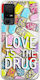 Drug Back Cover Silicone Multicolour (TCL 40 NXTPAPER 5G)