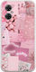 Aesthetic Pink Back Cover Silicon 1.5mm Multicolor (Poco M4 5G)