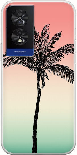 Exotic Tree Back Cover Silicone Multicolour (TCL 40 NXTPAPER 4G)