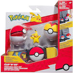 Jazwares Παιχνίδι Μινιατούρα Pokemon Clip 'n' Go Poke Ball