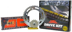 JT Sprockets Σετ Γρανάζια Αλυσίδα για Honda Tiger για Triumph Tiger 800 για Yamaha XC