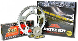 JT Sprockets Kette & Ritzel-Kit für Honda Tiger für Triumph Tiger