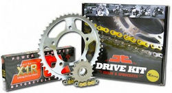 JT Sprockets Kette & Ritzel-Kit für Honda Tiger für Triumph Tiger