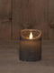 MSA Christmas Battery Candle 10x7.5cm