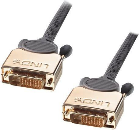 Lindy Kabel DVI-D-Stecker - DVI-D-Stecker 5m Schwarz (37144)