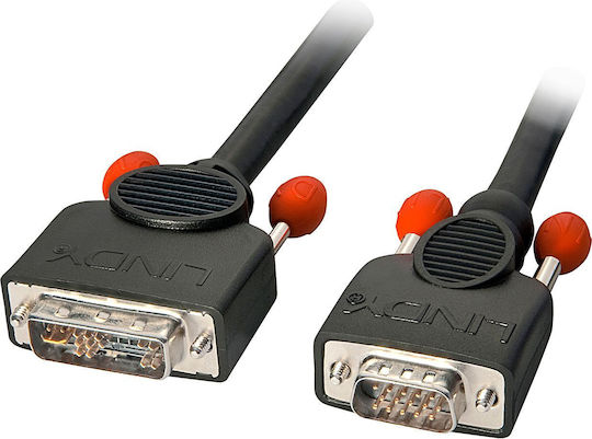 Lindy 1m DVI-D male to DVI-D male Cable Black (41195)