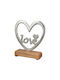 ArteLibre Decorative Figure made of Metal 5x15.5x18cm 1pcs