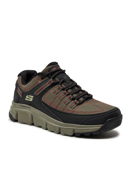 Skechers Мъжки Планински Обувки Olive