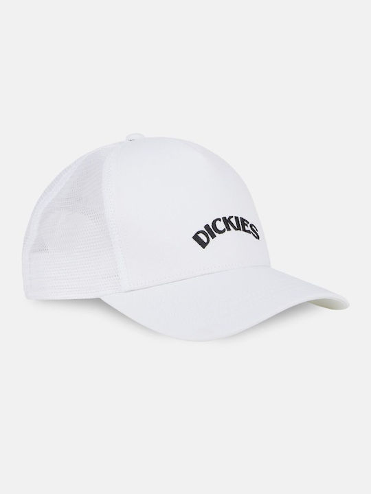 Dickies Men's Trucker Cap White