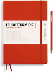 Leuchtturm1917 Notebook B5 with Dots Red