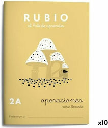 Cuadernos Rubio Notebook Maths (Square Box) A5 20 Sheets 1pcs